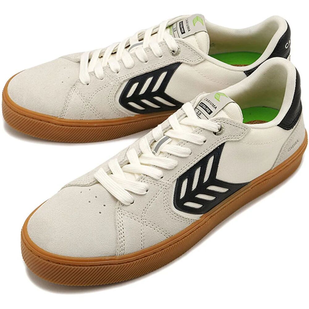 NEW NWOB‎ CARIUMA Catiba Pro 2.0 Off-White/Black Sz MEN 8.5